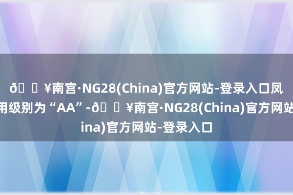 🔥南宫·NG28(China)官方网站-登录入口凤21转债信用级别为“AA”-🔥南宫·NG28(China)官方网站-登录入口